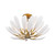 Metropolitan Vellinor Four Light Semi-Flush Mount in Painted Legacy Brass - N3424-870