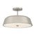Minka-Lavery Trellwyn Three Light Semi-Flush Mount in Brushed Nickel - 12625-84