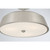Minka-Lavery Trellwyn Three Light Semi-Flush Mount in Brushed Nickel - 12625-84