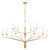 Quoizel Alexander 15 Light Chandelier in Brushed Gold - ALEX5055BRG