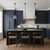 Quoizel Briley One Light Mini Pendant in Matte Black - BRIL1511MBK
