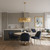 Quoizel Hayley Six Light Pendant in Gold Leaf - HAY2837GFL