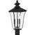 Quoizel Farley Three Light Outdoor Post Lantern in Matte Black - FARL9010MBK