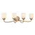 Quoizel Jacobs Four Light Vanity in Bronze Gold - JACO8632BGD