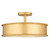 Quoizel Mara Three Light Semi-Flush Mount in Gold Leaf - MARA1616GFL