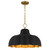 Quoizel Leanne Four Light Pendant in Matte Black - LEA2820MBK