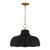 Quoizel Leanne Four Light Pendant in Matte Black - LEA2820MBK