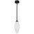 Quoizel Burnett LED Mini Pendant in Matte Black - PCBUR1505MBK
