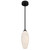 Quoizel Burnett LED Mini Pendant in Matte Black - PCBUR1505MBK