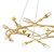 Quoizel Cora LED Pendant in Gold Leaf - PCCOR2832GFL