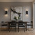 Quoizel Manelis LED Wall Sconce in Matte Black - PCMAN8705MBK