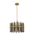 Quoizel Richards Eight Light Pendant in Brushed Gold - RICH2822BRG