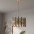 Quoizel Richards Eight Light Pendant in Brushed Gold - RICH2822BRG