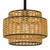 Quoizel Teton One Light Mini Pendant in Matte Black - TET1510MBK