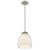 Quoizel Vivienne One Light Mini Pendant in Brushed Nickel - VIV1509BN
