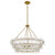Quoizel Wright Six Light Pendant in Brushed Gold - WRIG2830BRG