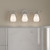 Quoizel Vivienne Three Light Vanity in Brushed Nickel - VIV8624BN