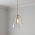 Quoizel Whitmore One Light Mini Pendant in Bronze Gold - WHIT1510BGD