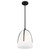 Quoizel Whitmore One Light Mini Pendant in Matte Black - WHIT1510MBK