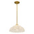 Quoizel Whitecap One Light Pendant in Brushed Gold - WHP1814BRG