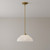 Quoizel Whitecap One Light Pendant in Brushed Gold - WHP1814BRG