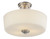 Z-Lite Lamina Three Light Semi Flush Mount in Brushed Nickel - 226SF