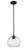 Z-Lite Chloe One Light Pendant in Matte Black - 490P10-MB