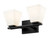 Z-Lite Annalise Two Light Vanity in Matte Black - 7514-2V-MB