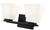 Z-Lite Annalise Two Light Vanity in Matte Black - 7514-2V-MB