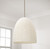 Capital Lighting Natalia One Light Pendant in Aged Brass - 358811AD