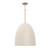 Capital Lighting Natalia One Light Pendant in Aged Brass - 358811AD