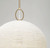 Capital Lighting Natalia One Light Pendant in Aged Brass - 358813AD