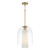 Capital Lighting Liz One Light Pendant in Aged Brass - 358911AD