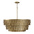 Capital Lighting Arden Six Light Chandelier in Ancestral Gold - 461661AGO