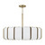 Capital Lighting Marcell LED Pendant in Aged Brass - 361801AD