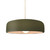 Justice Designs Radiance Collection One Light Pendant in Matte Black - CER-6573-MGRN-MBLK-BEIG-TWST