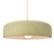 Justice Designs Radiance Collection One Light Pendant in Matte Black - CER-6575-VAN-MBLK-BEIG-TWST
