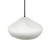 Justice Designs Radiance Collection One Light Pendant in Matte Black - CER-6595-BIS-MBLK-BKCD