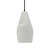Justice Designs Radiance Collection One Light Pendant in Matte Black - CER-6597-MAT-MBLK-BKCD