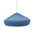 Justice Designs Radiance Collection One Light Pendant in Brushed Nickel - CER-6595-SKBL-NCKL-WTCD