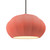 Justice Designs Radiance Collection One Light Pendant in Brushed Nickel - CER-6605-BSH-NCKL-RIGID