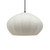 Justice Designs Radiance Collection One Light Pendant in Matte Black - CER-6605-BIS-MBLK-BKCD