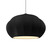 Justice Designs Radiance Collection One Light Pendant in Polished Chrome - CER-6605-CRB-CROM-WTCD