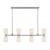 Savoy House Baldwin Eight Light Linear Chandelier in Satin Nickel - 1-1249-8-SN