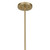 Savoy House Flores Four Light Chandelier in Noble Brass - 1-2500-4-127