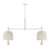 Savoy House Lunara Six Light Chandelier in Cotton - 1-3403-6-341