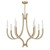 Savoy House Bradford LED Chandelier in Noble Brass - 1-1900-8-127