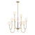 Savoy House Chester Nine Light Chandelier in Noble Brass - 1-5980-9-127