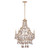Savoy House Leanne Six Light Chandelier in Chandon - 1-8403-6-342