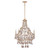 Savoy House Leanne Six Light Chandelier in Chandon - 1-8403-6-342